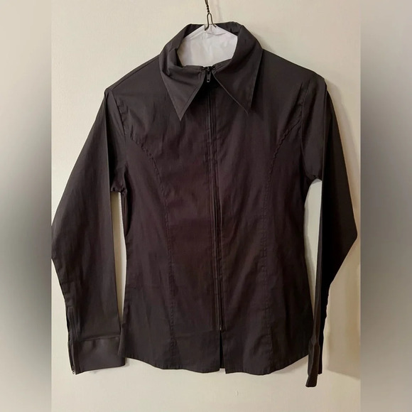 Royal Highness Equestrian Zip front show shirt - Picture 2 of 3